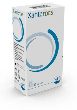 Soluzione oftalmica xanterdes soluzione 20 pezzi da 0,3 ml