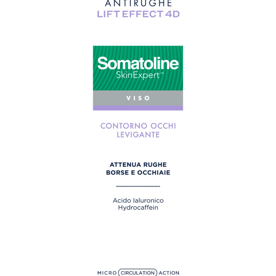 Somatoline SkinExpert Lift Effect 4D Contorno Occhi Filler Antirughe 15ml