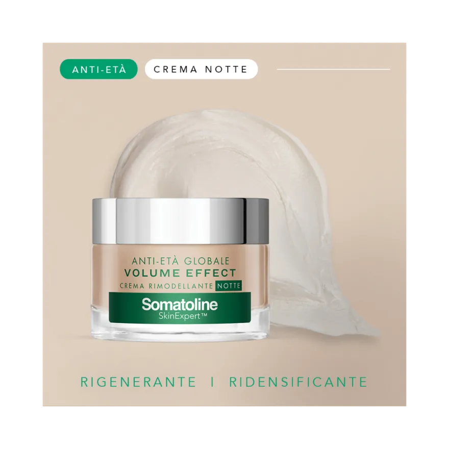 Somatoline SkinExpert Volume Effect Crema Viso Notte 50 ml