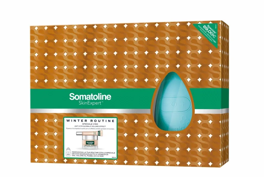 Somatoline Winter Routine Volume Effect Crema Giorno 50ml + Contorno Occhi/Labbra 15ml + Honeycomb Blossom Homedics