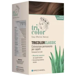 Specchiasol Tricolor Classic 6,34 Marròn Glacè 2 Tubi 50ml 2 Shaker 50ml + 4 Bustine 8ml