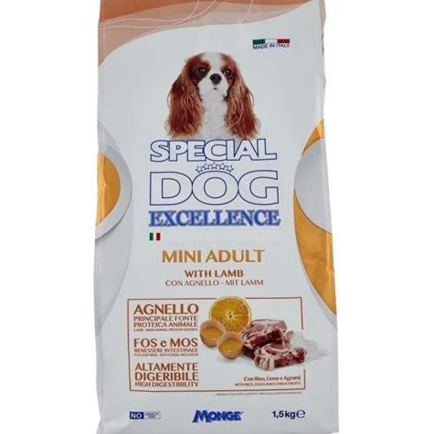 Special Dog Excellence Cibo Secco Agnello Per Cani Adulti Taglia Mini 1,5kg
