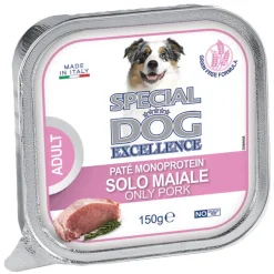 Special Dog 100% Maiale Pate' Monoproteico Vaschetta 150 g