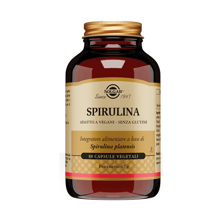 Spirulina 80 Capsule Vegetali