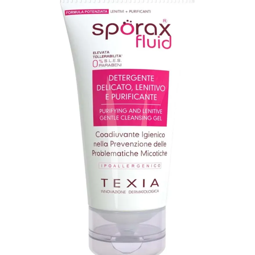 Sporax Fluid Detergente Lenitivo E Purificante Viso 125ml