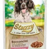 Stuzzy Bocconcini Con Prosciutto Per Cani Adulti Bustina 100g