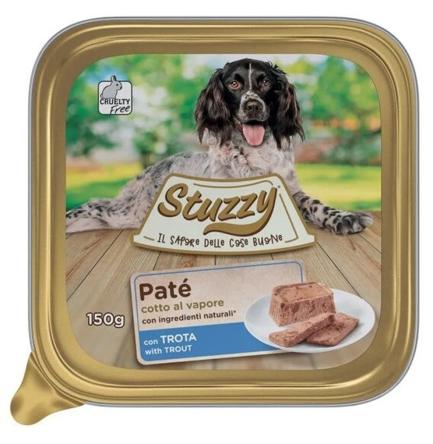 Stuzzy Cane Adulto Paté con Trota 150g