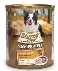 Stuzzy Monoprotein Al Pollo Cibo Umido Cani Adulti Barattolo 800g