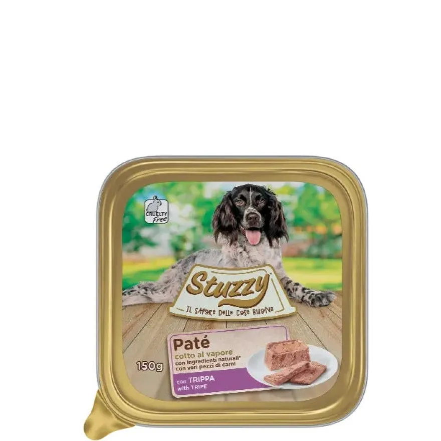 Stuzzy Paté Classico Con Trippa Per Cani Adulti Vaschetta 150g