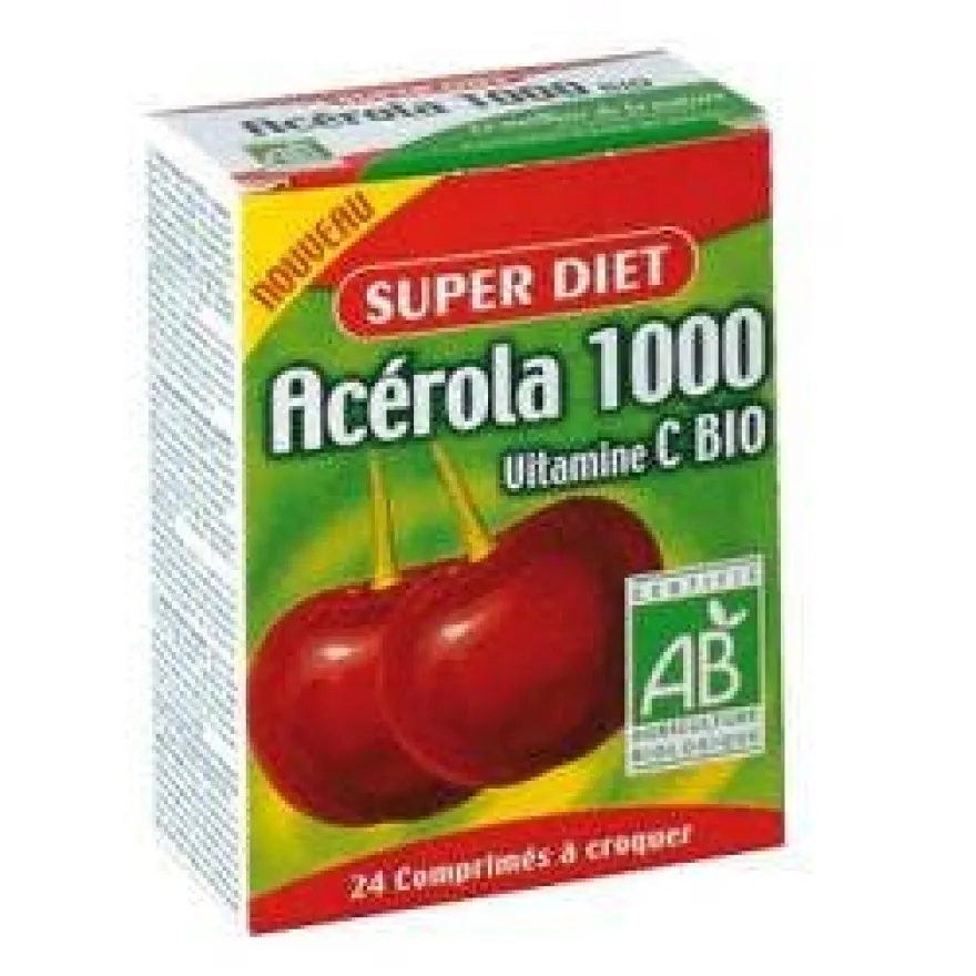 Super Diet Acerola 1000 Vitamina C Bio 24 Compresse