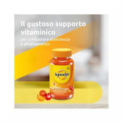 Supradyn Energy Integratore Vitamine A B C D E e Coenzima Q10 Contro la Stanchezza 70 Caramelle Gommose