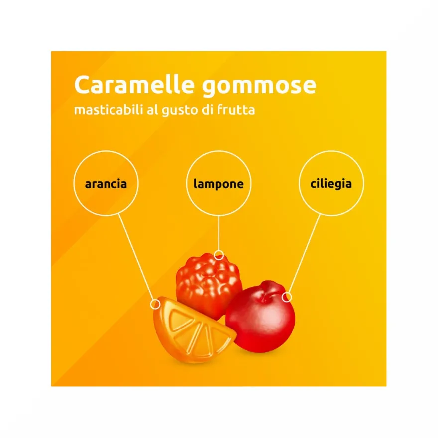 Supradyn Energy Integratore Vitamine A B C D E e Coenzima Q10 Contro la Stanchezza 70 Caramelle Gommose