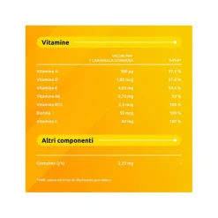 Supradyn Energy Integratore Vitamine A B C D E e Coenzima Q10 Contro la Stanchezza 70 Caramelle Gommose