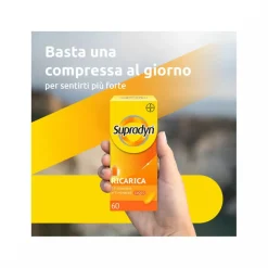 Supradyn Ricarica Integratore Multivitaminico Completo e Minerali con Coenzima Q10 60 Compresse