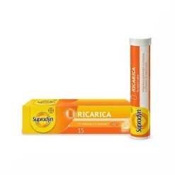 Supradyn Ricarica Integratore Multivitaminico Completo e Minerali 15 Compresse Effervescenti