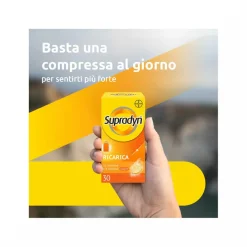 Supradyn Ricarica Integratore Multivitaminico Completo e Minerali 30 Compresse Effervescenti