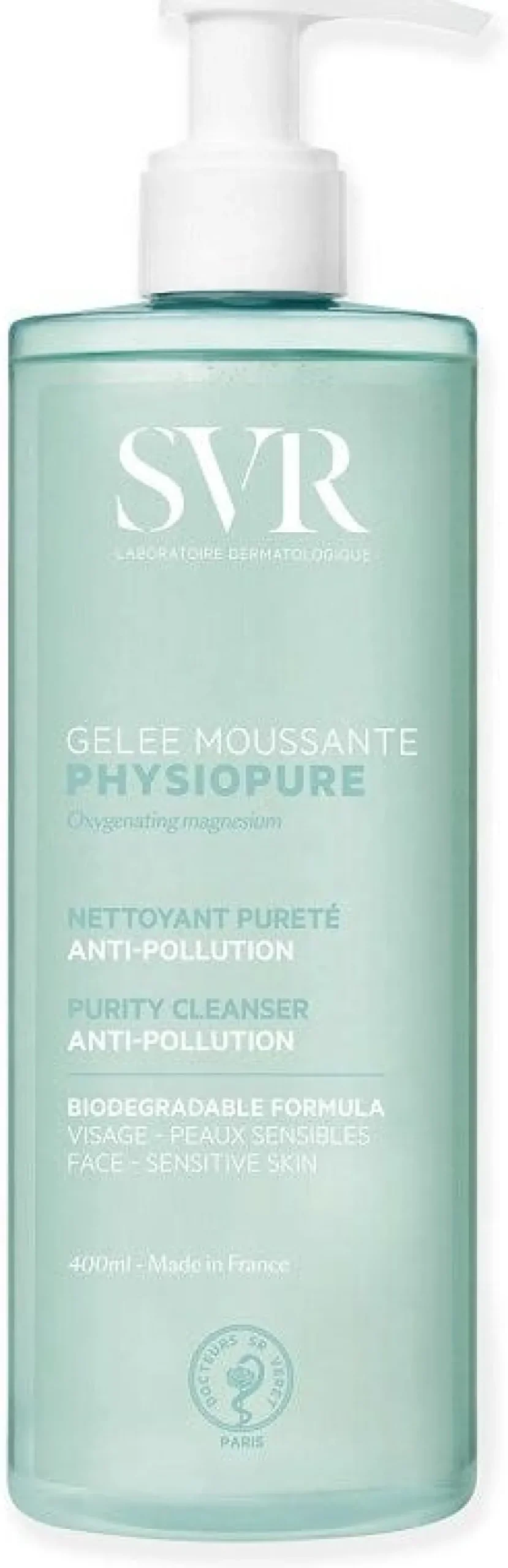 SVR Physiopure Gelee Moussante 400ml