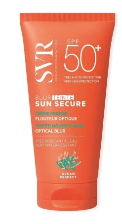SVR Sun Secure Blur Crema Mousse Levigante Beige 50ml SPF50+