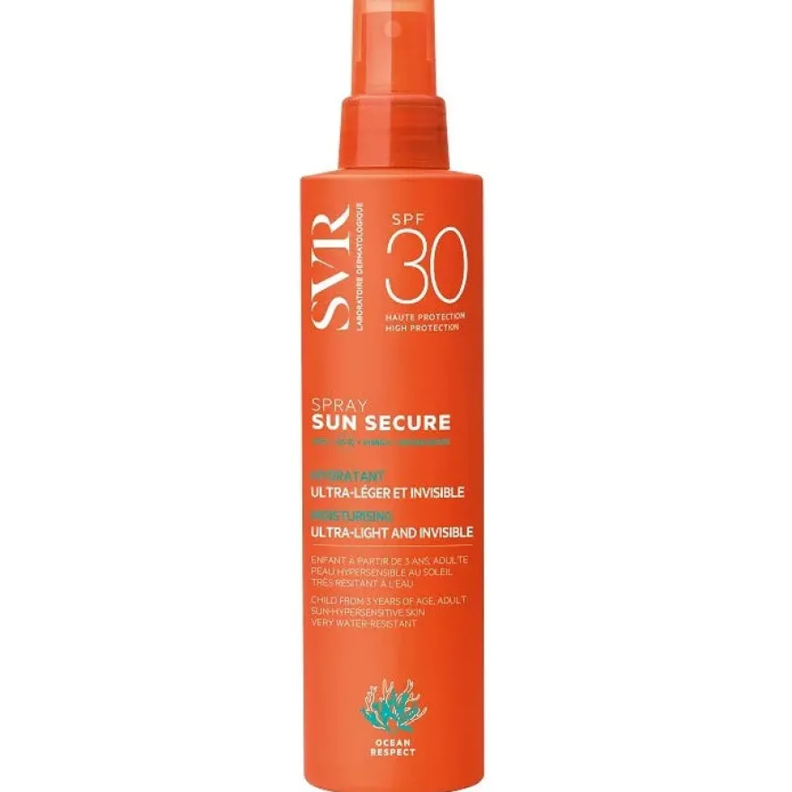 SVR Sun Secure Spray Solare Dry-Touch Viso/Corpo 200ml SPF30