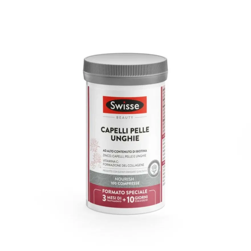 Swisse Beauty Capelli Pelle Unghie 100 Compresse