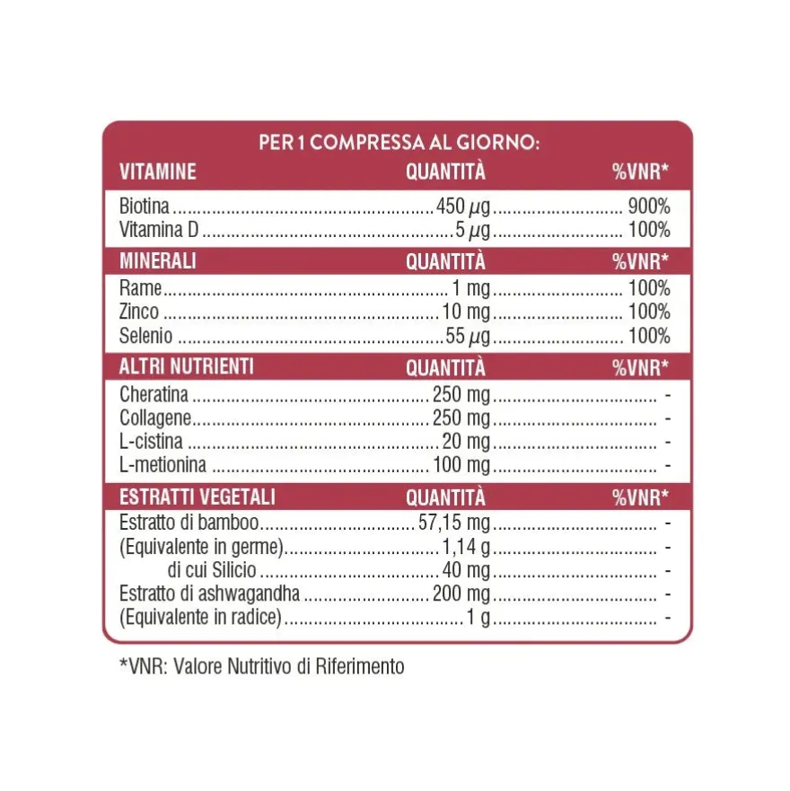 Swisse Capelli Forti Donna 30 Compresse