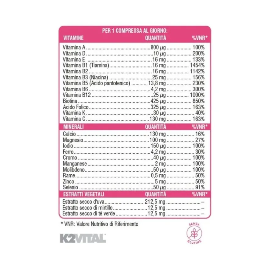 Swisse Multivitaminico Donna 60 Compresse