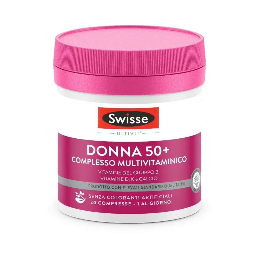 Swisse Multivitaminico Donna 50+ 30 Compresse Integratore