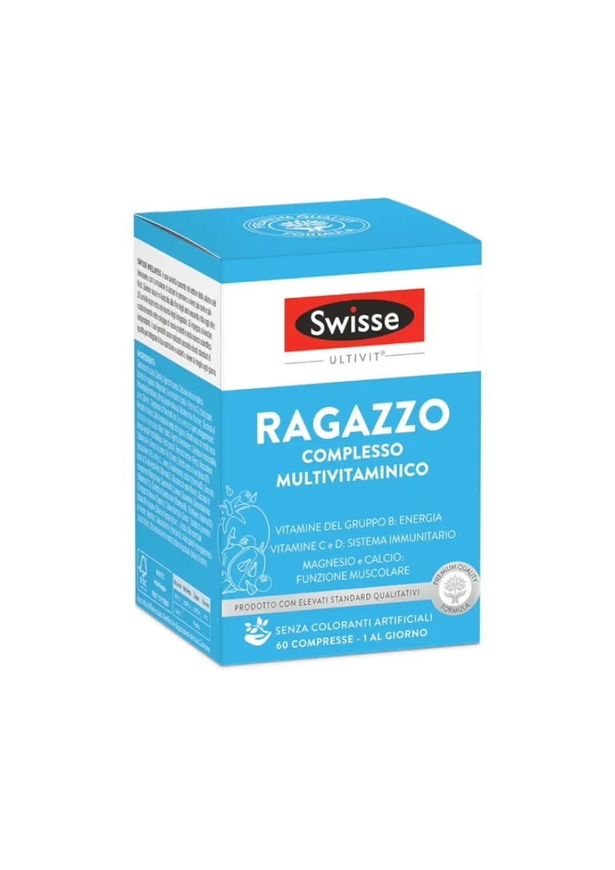 Swisse Multivitaminico Ragazzo 60 Compresse