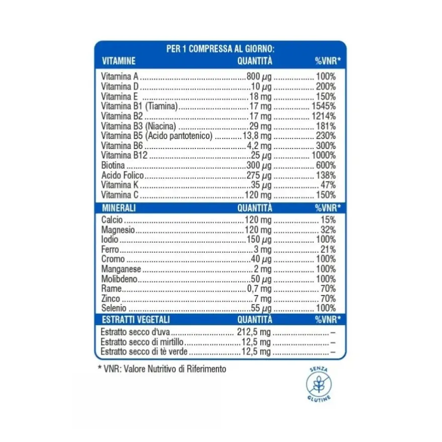 Swisse Multivitaminico Uomo 30 Compresse