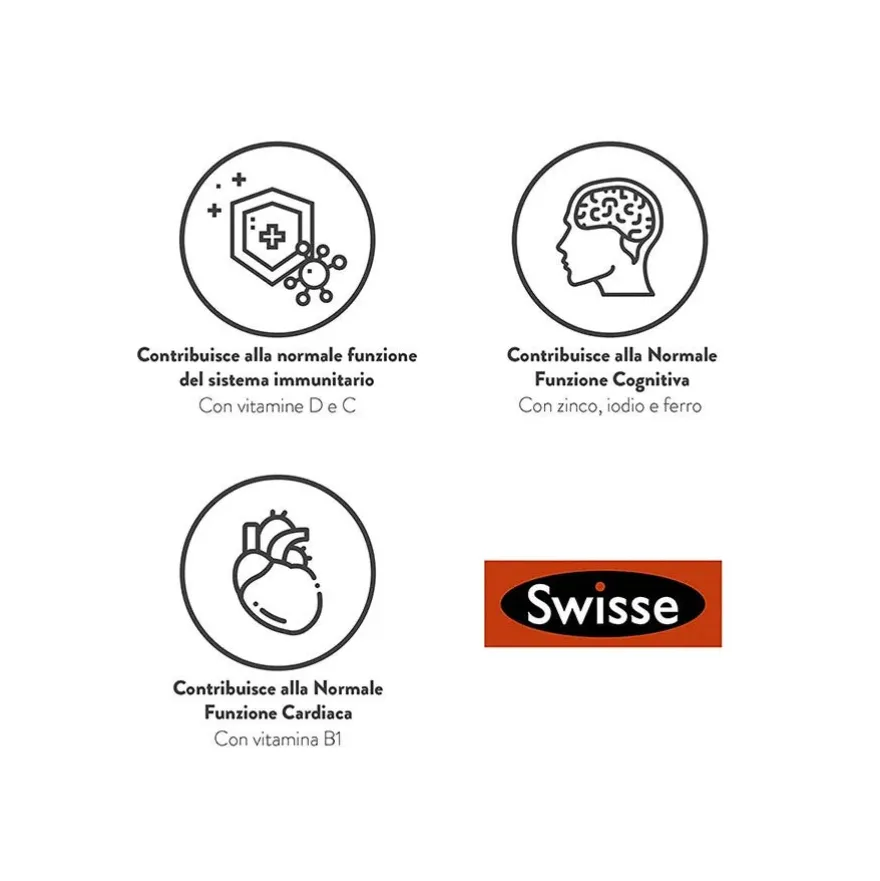 Swisse Multivitaminico Uomo 50+ 30 Compresse Integratore