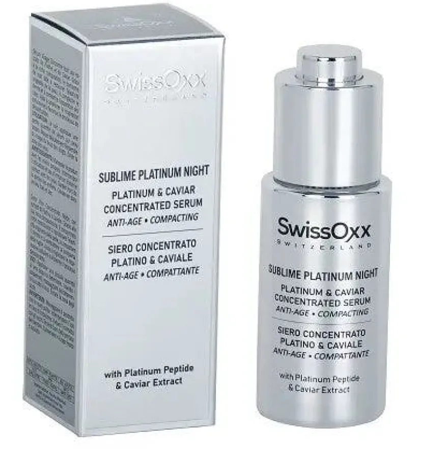 Swissoxx Sublime Platinum Siero Concentrato Notte Anti-age 30ml