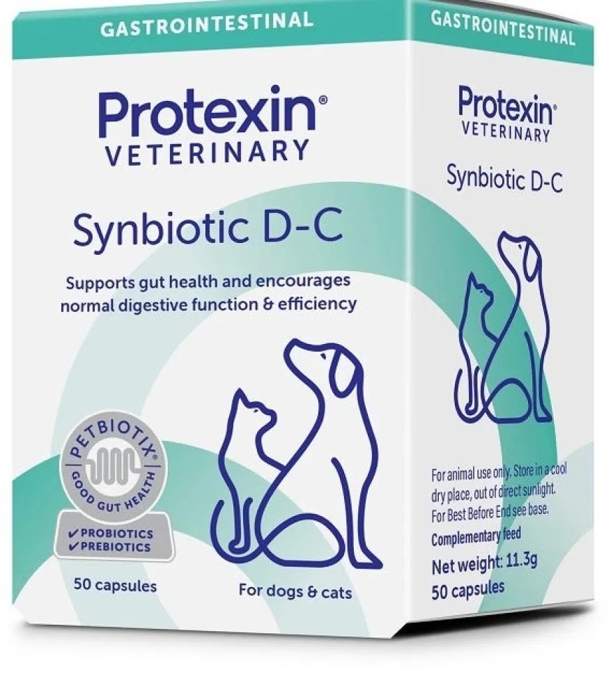 Synbiotic D-C Mangime Complementare Per Cani E Gatti 50 Capsule