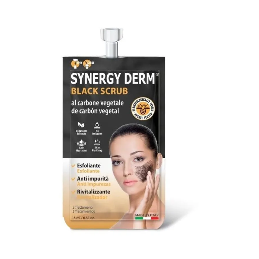 Synergy Derm Black Scrub 15ml