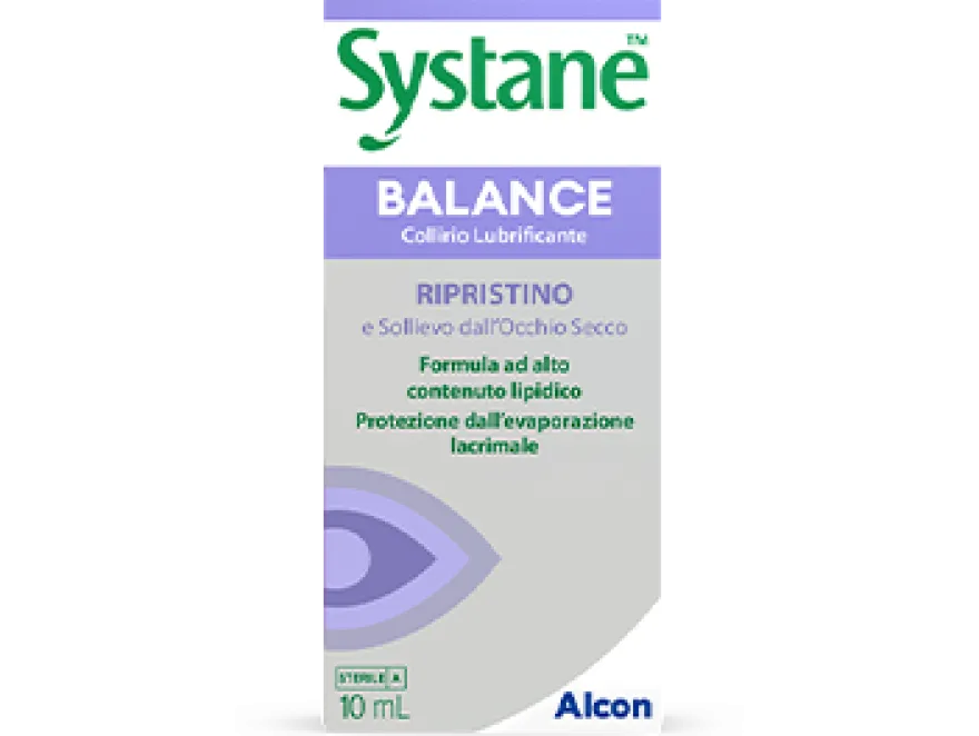 Systane Balance Gocce Oculari 10ml Sollievo Occhi Secchi