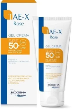 Tae-X-Rose Gel Crema SPF 50+ 60ml - Protezione Solare Viso