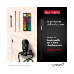 Taumarin Spazzolino Professional Black Con Antibatterico