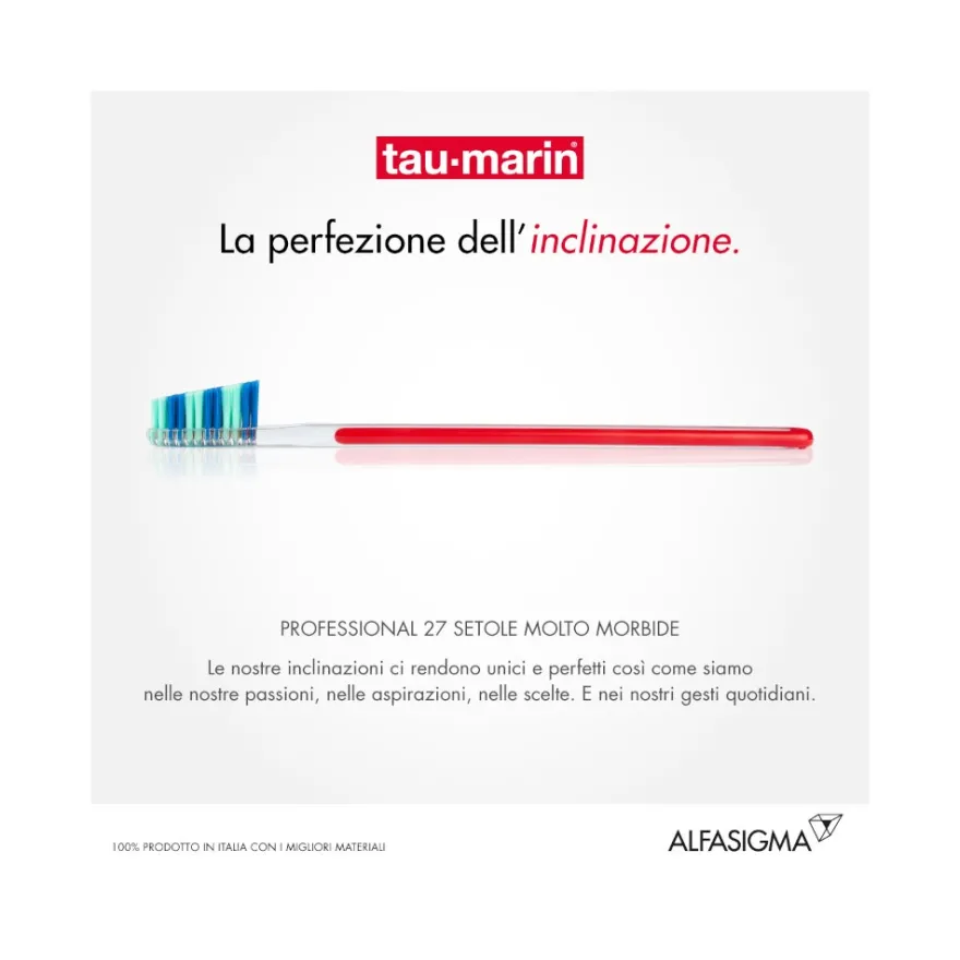 Taumarin Spazzolino Professional Molto Morbido 27 Con Antibatterico