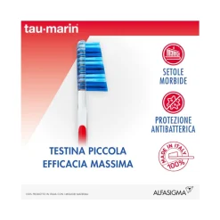 Taumarin Spazzolino Professional Morbido 27 Con Antibatterico