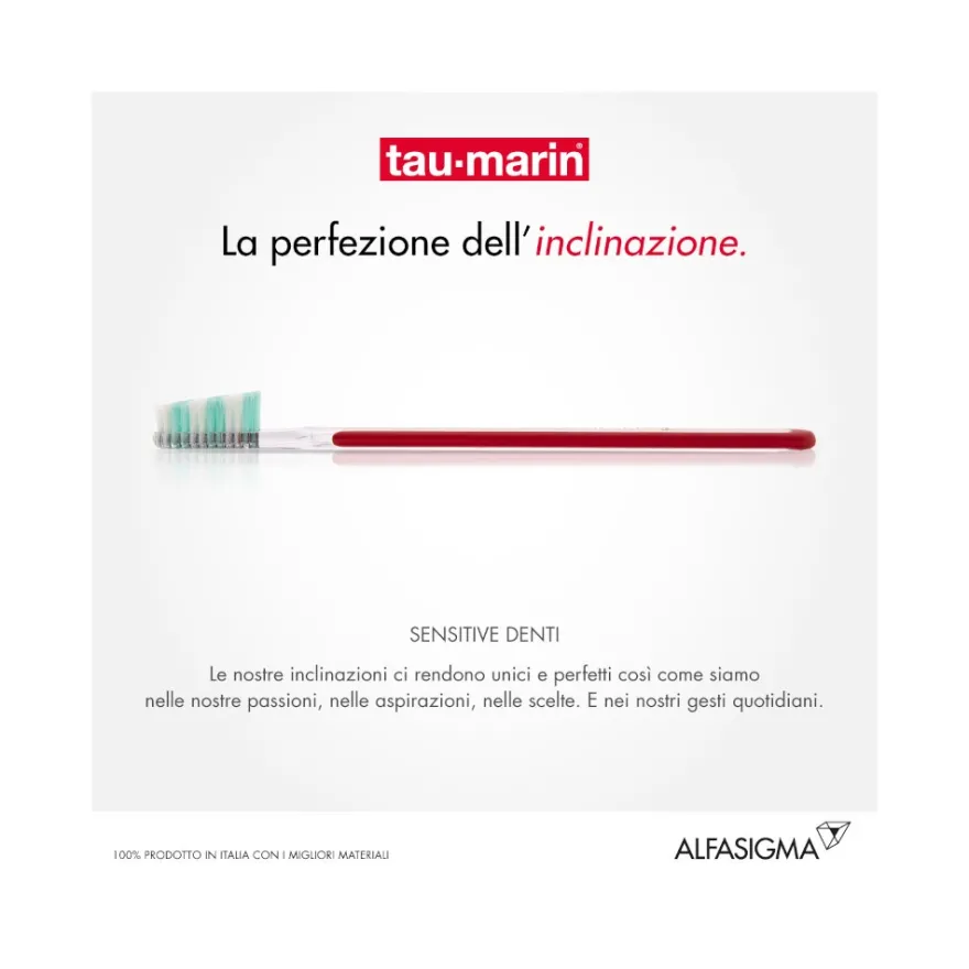 Taumarin Spazzolino Sensitive Gengive Antibatterico 1 Pezzo