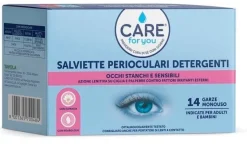 Tavola Salviette Perioculari Detergenti Care For You 14 Garze Monouso