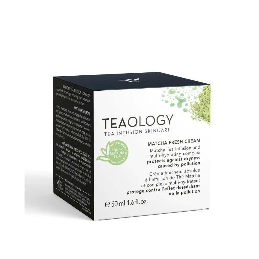 Teaology Matcha Fresh Cream Crema Viso Freschezza Assoluta Idratante Anti-inquinamento 50ml