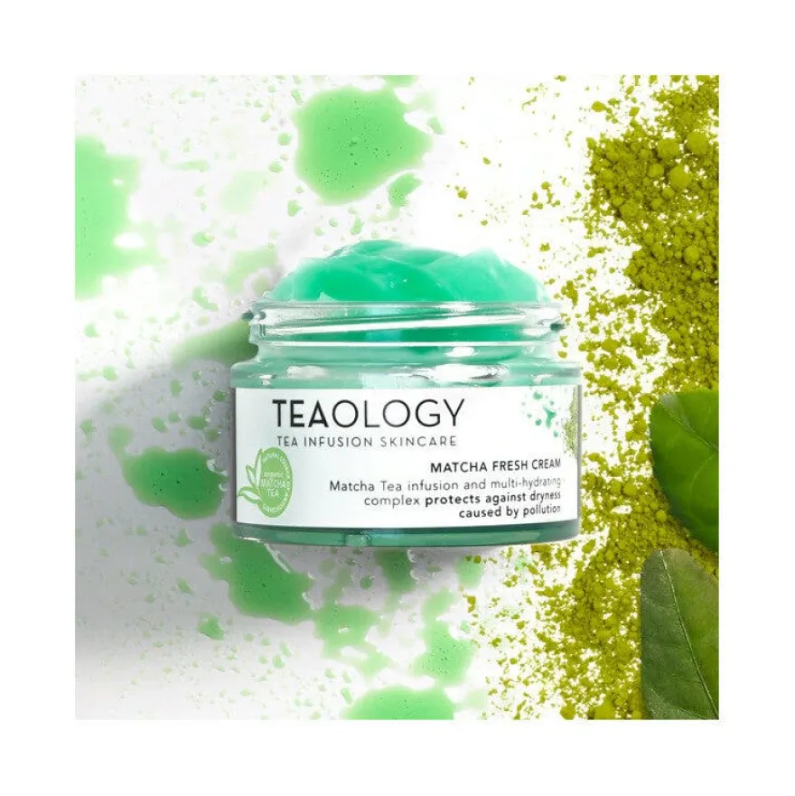 Teaology Matcha Fresh Cream Crema Viso Freschezza Assoluta Idratante Anti-inquinamento 50ml
