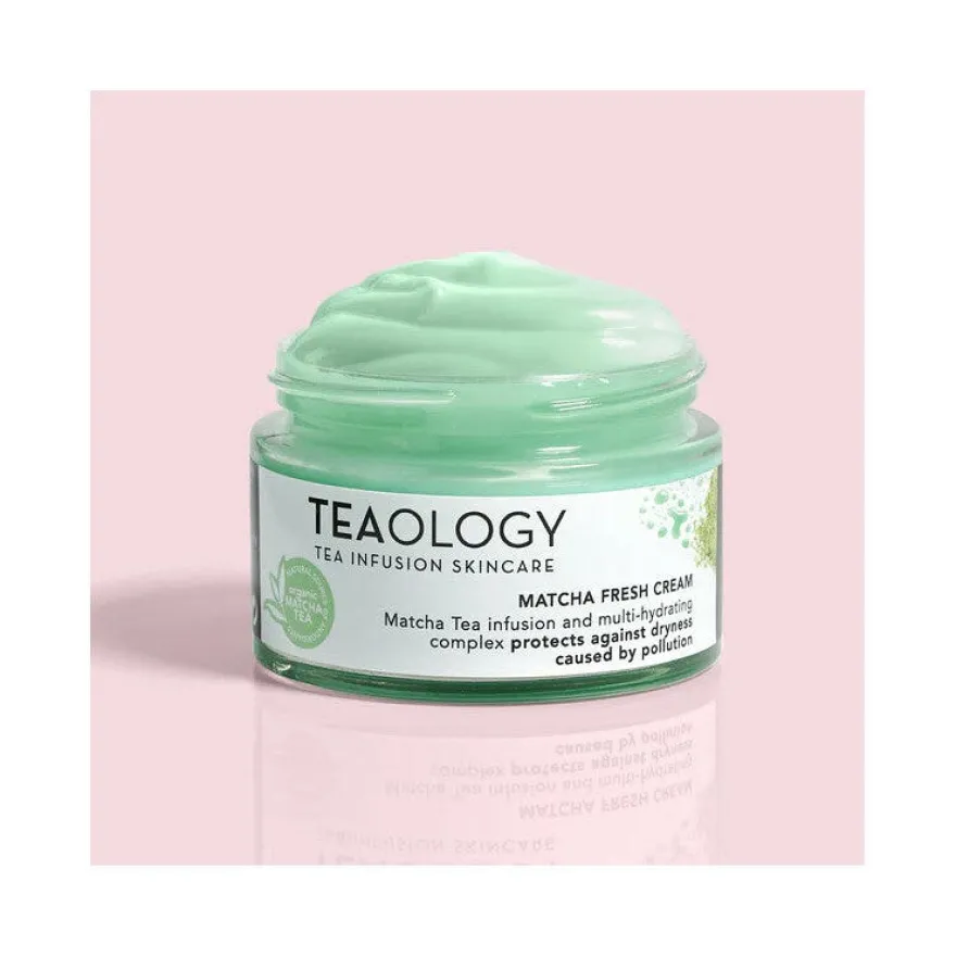 Teaology Matcha Fresh Cream Crema Viso Freschezza Assoluta Idratante Anti-inquinamento 50ml