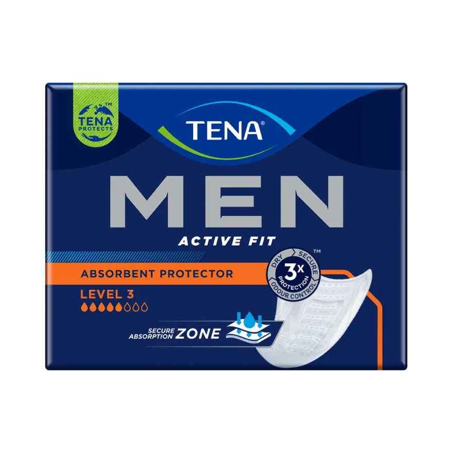 Tena Men Level 3 Assorbenti Uomo 8 Pezzi - Massima Protezione