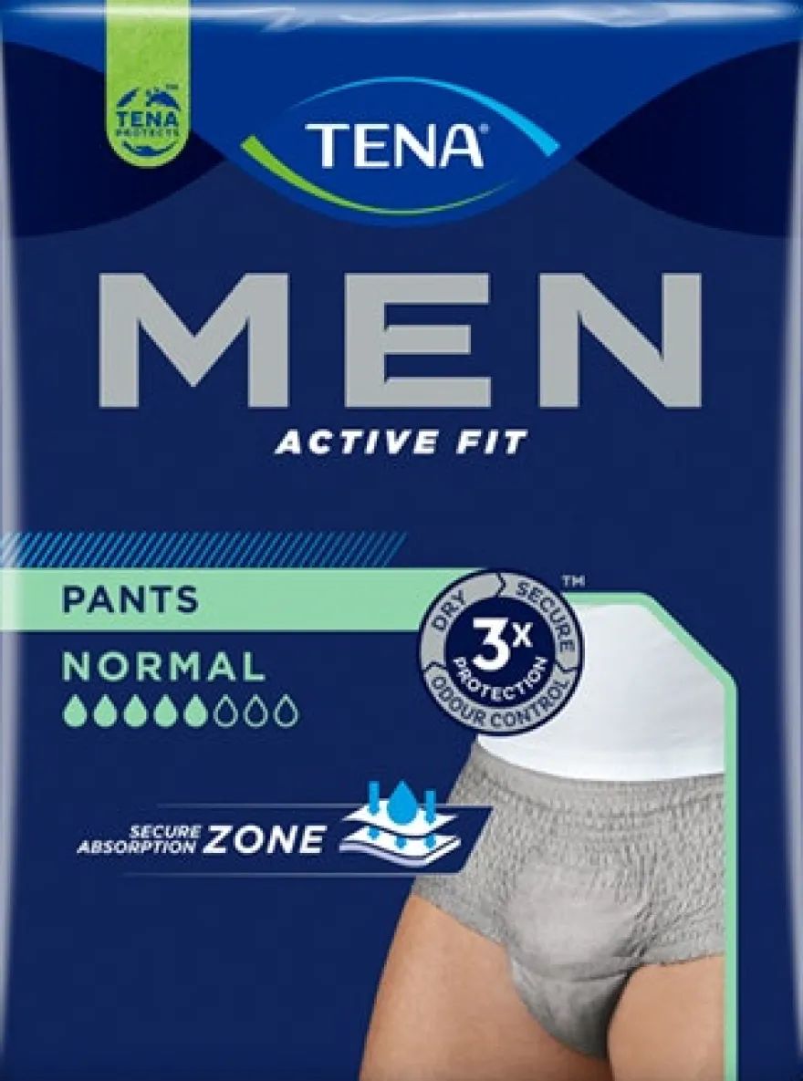 Tena Men Pants Active Fit Normal Taglia L/XL 8 Pezzi