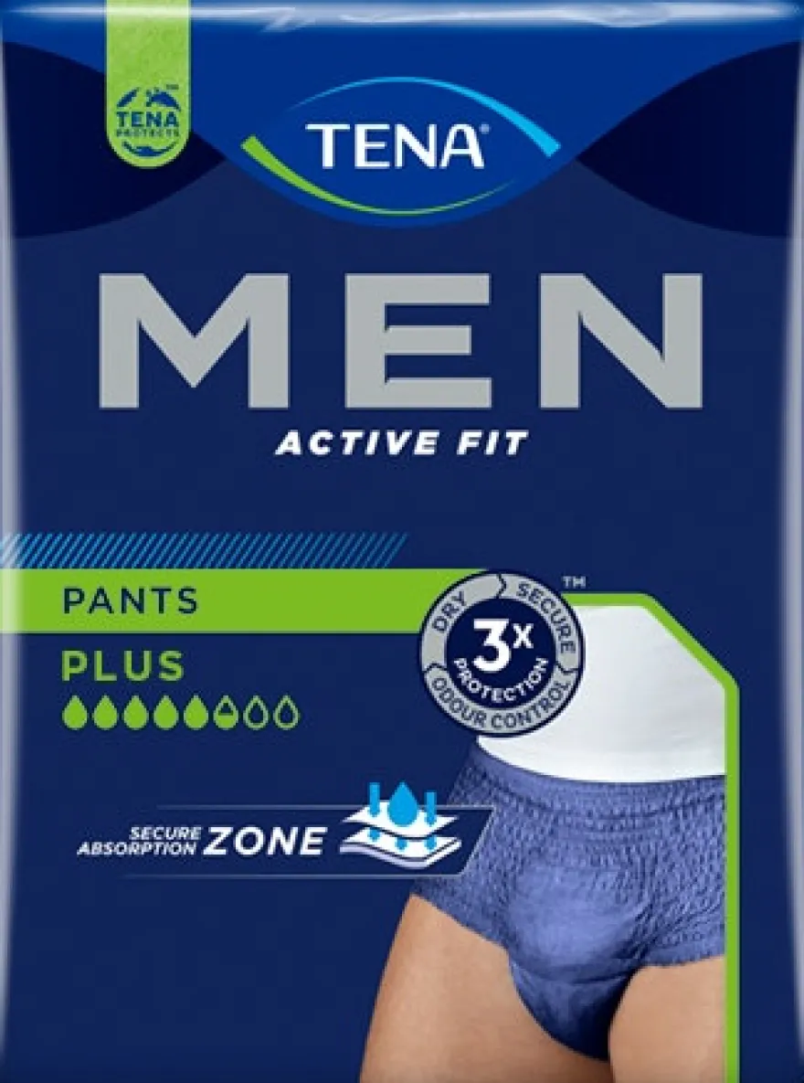 Tena Men Pants Active Fit Taglia M 9 Pezzi