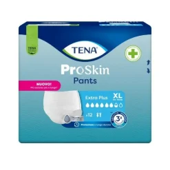 Tena Pants Extra Plus Pannoloni Mutandine Assorbenti Taglia XL 12 Pezzi
