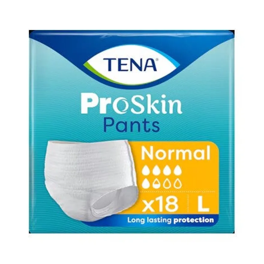 Tena Pants Normal Pannoloni Mutandine Assorbenti Taglia L 18 Pezzi