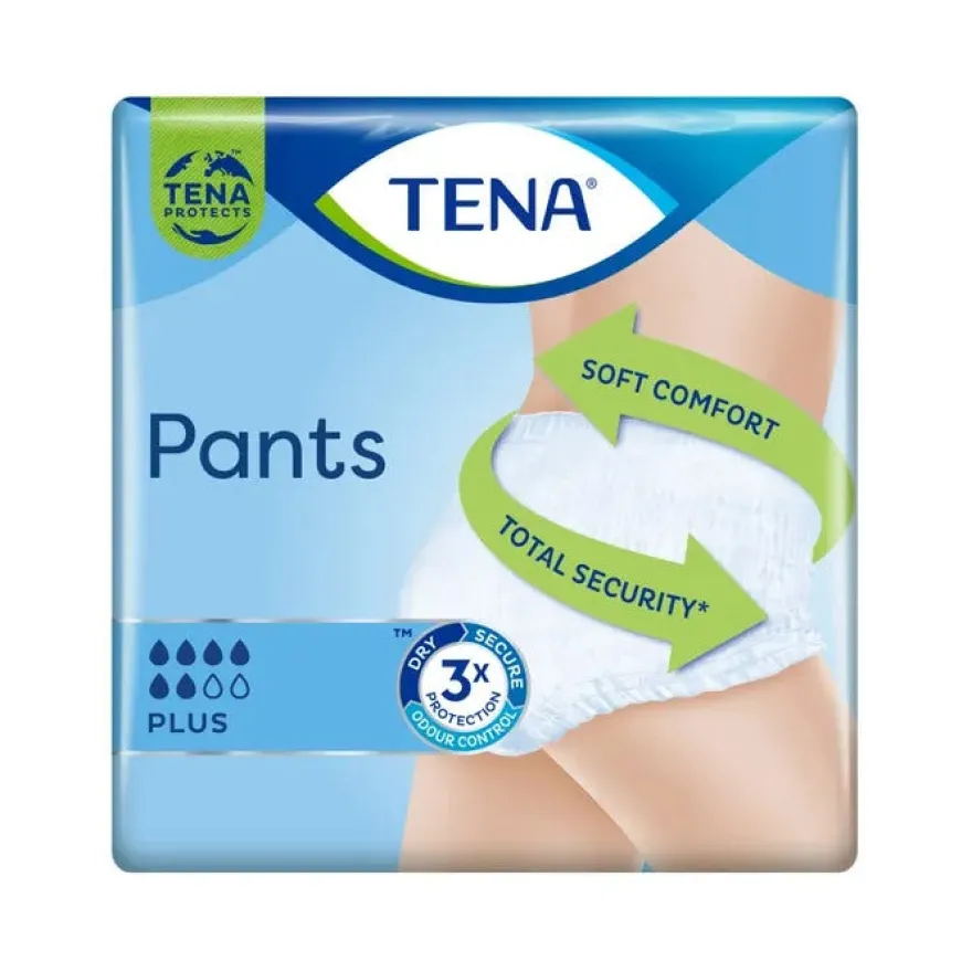 Tena Pants Plus Pannoloni Mutandine Assorbenti Taglia S 14 pezzi
