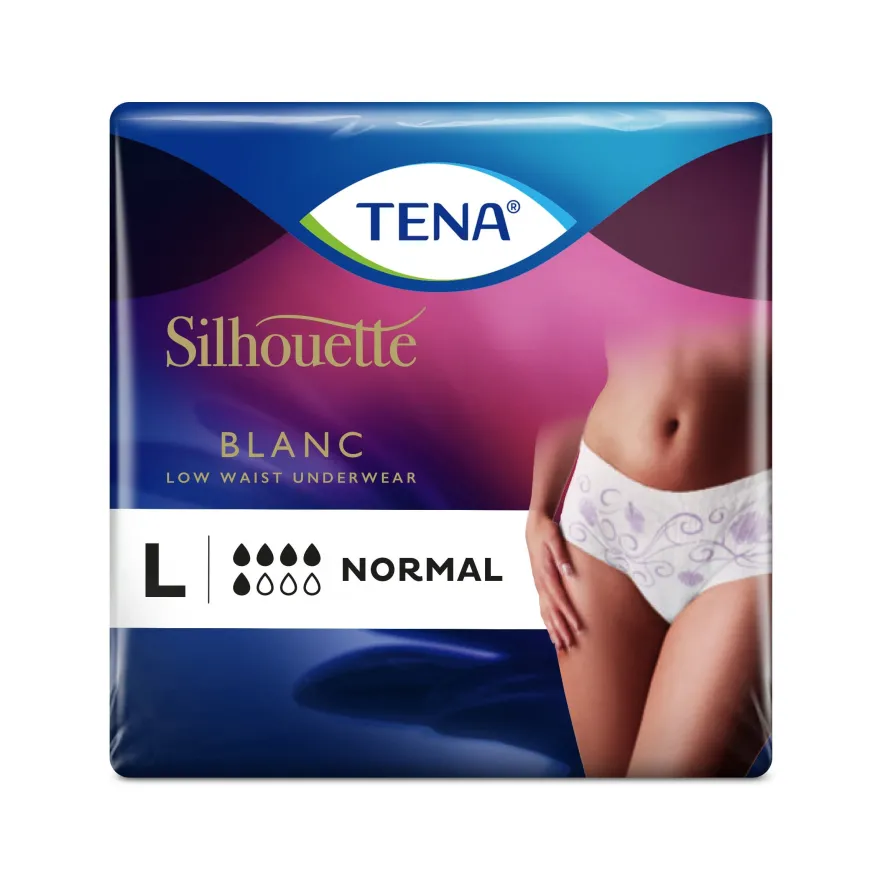 Tena Silhouette Blanc Taglia L 5 Pezzi